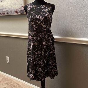 Zac Posen flower 100% silk dress size 2